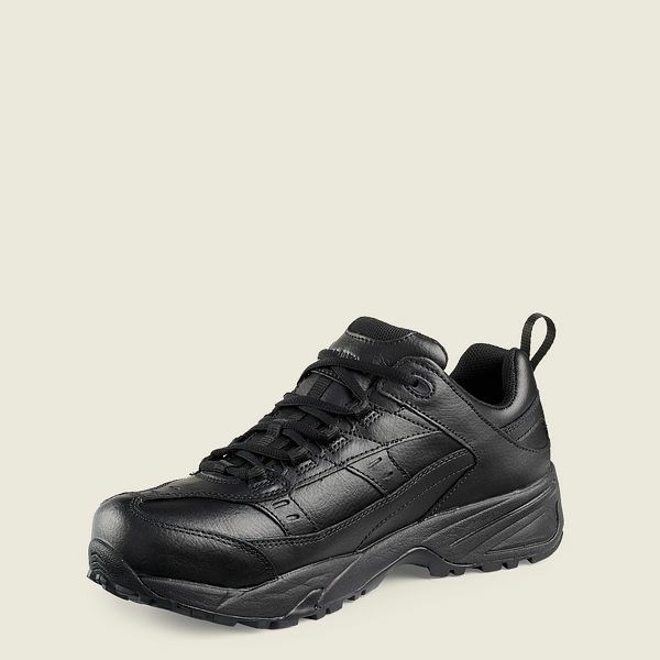 Black Men's Red Wing Athletics Safety Toe Work Shoes | IE81093BO