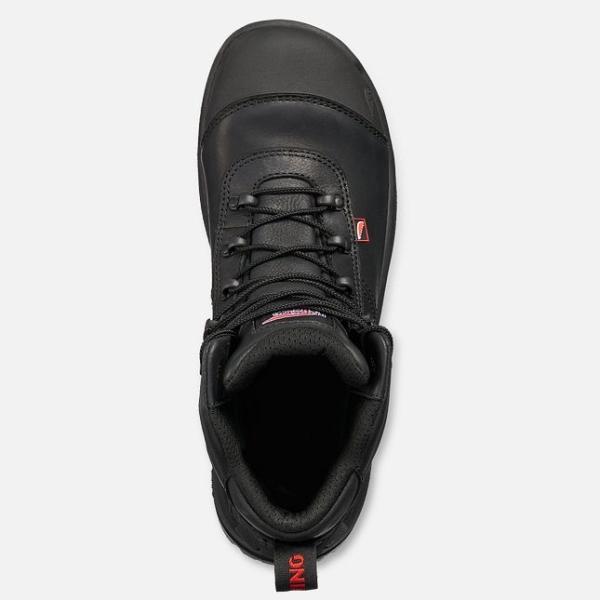 Black Men's Red Wing Crv™ 6-inch Waterproof Shoes | IE37089ET