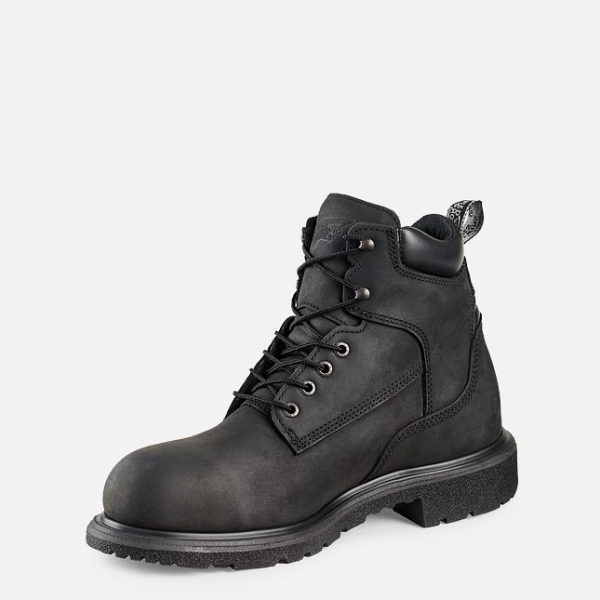 Black Men's Red Wing Dynaforce® 6-inch Waterproof Work Boots | IE98435AS