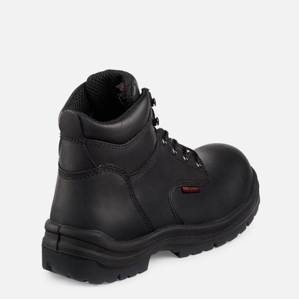 Black Men's Red Wing King Toe® 6-inch Work Boots | IE63918VJ