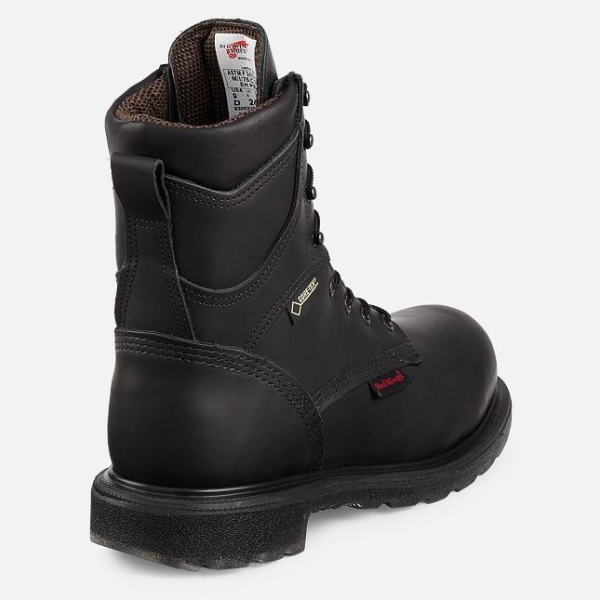 Black Men's Red Wing Supersole® 2.0 8-inch Insulated, Waterproof CSA Work Boots | IE35871IX