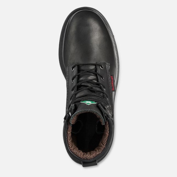 Black Men's Red Wing Supersole® 2.0 8-inch Insulated CSA Waterproof Shoes | IE70953GE