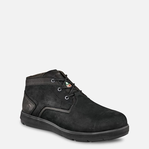 Black Men\'s Red Wing Zero-G Lite CSA Chukka Safety Shoes | IE08419PK