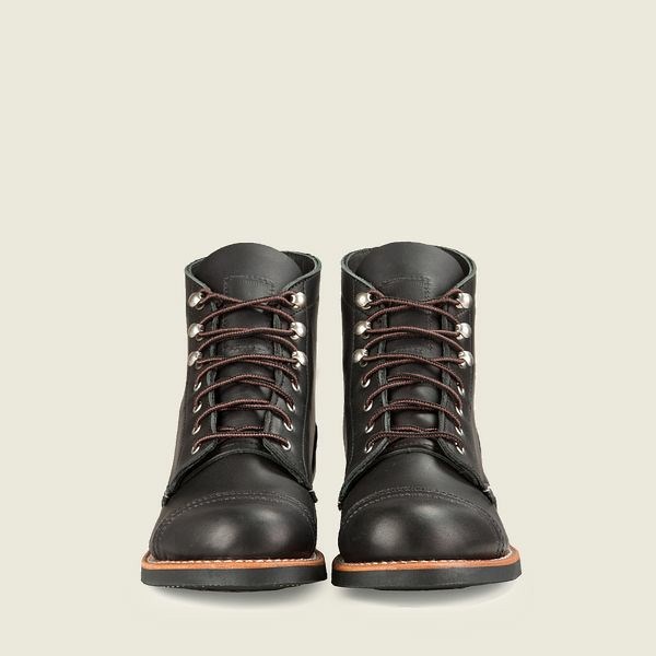 Black Women's Red Wing Iron Ranger Short Boot Heritage Boots | IE91208WA