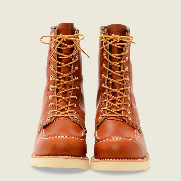 Brown Men's Red Wing 8-inch Classic Moc 8-Inch Boot Heritage Boots | IE65213FC