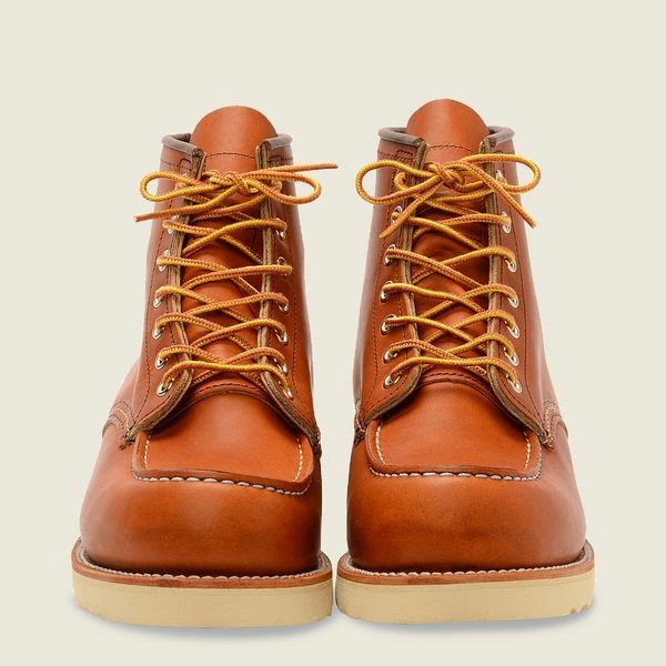 Brown Men's Red Wing Classic Moc 6-inch boot Heritage Boots | IE85073XE