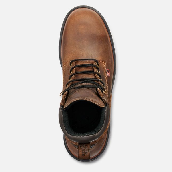 Brown Men's Red Wing Dynaforce® 6-inch Safety Shoes | IE09274SG