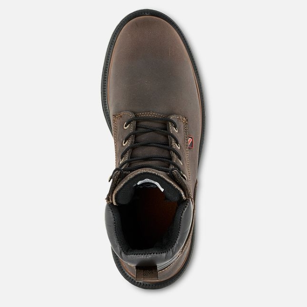 Brown Men's Red Wing Dynaforce® 8-inch Insulated Waterproof Shoes | IE82547NY