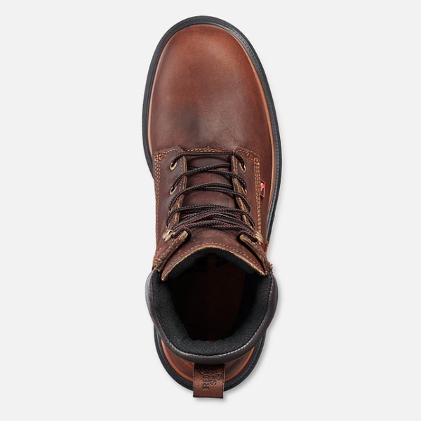 Brown Men's Red Wing Dynaforce® 8-inch Waterproof Shoes | IE63409KG