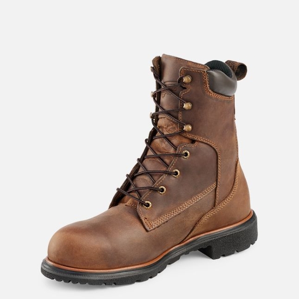 Brown Men's Red Wing Dynaforce® 8-inch Work Boots | IE97316ZO