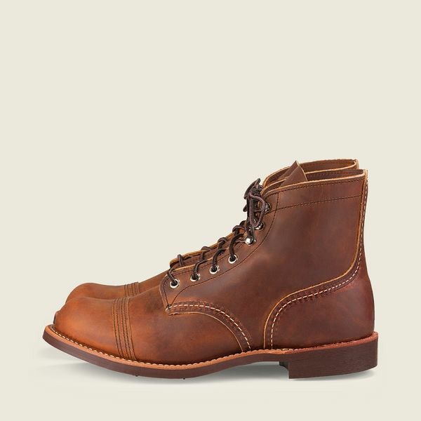 Brown Men's Red Wing Iron Ranger 6-Inch Boot Heritage Boots | IE21673OU