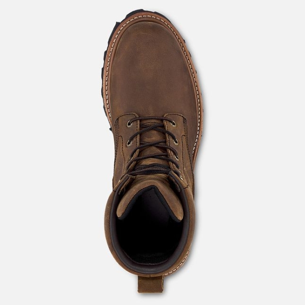 Brown Men's Red Wing Loggermax 9-inch, Logger Waterproof Shoes | IE72451BT