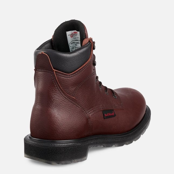 Brown Men's Red Wing Supersole® 2.0 6-inch Work Boots | IE50642IJ