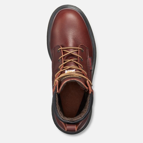 Brown Men's Red Wing Supersole® 2.0 6-inch Waterproof CSA Work Shoes | IE62830IN