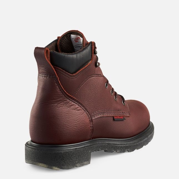 Brown Men's Red Wing Supersole® 2.0 6-inch Waterproof Work Boots | IE72481NA