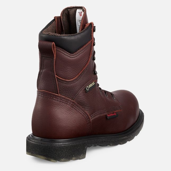 Brown Men's Red Wing Supersole® 2.0 8-inch Insulated, Waterproof CSA Work Boots | IE74310GU