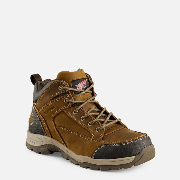 Brown Men\'s Red Wing Truhiker 5-inch Hiker Work Boots | IE17694JC