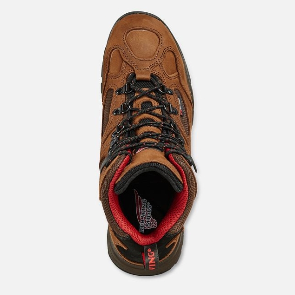 Brown Men's Red Wing Truhiker 6-inch Hiker Waterproof Shoes | IE10284YL