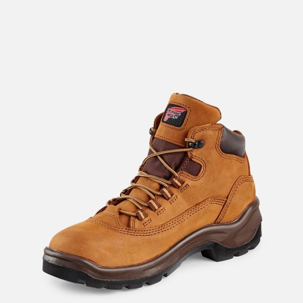 Brown Women's Red Wing Flexbond 5-inch Waterproof Work Boots | IE63429GI