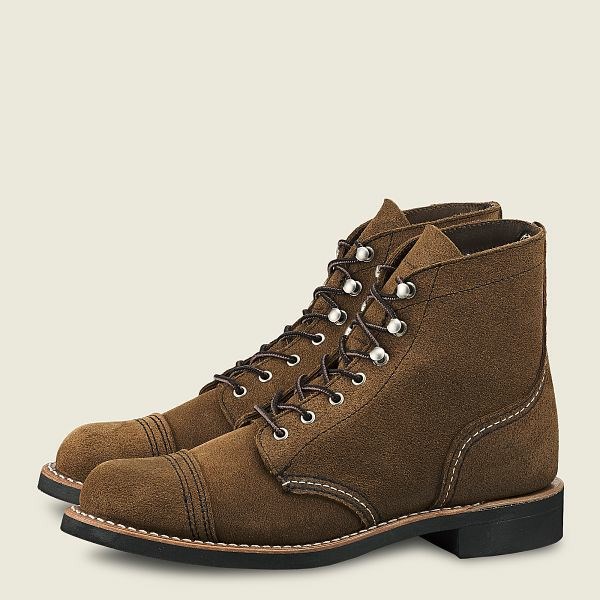 Brown Women's Red Wing Iron Ranger Short Boot Heritage Boots | IE32015ER