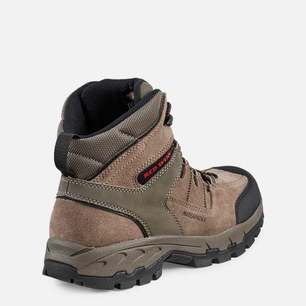 Grey Men's Red Wing Truhiker 6-inch Hiker Waterproof Shoes | IE53891LD