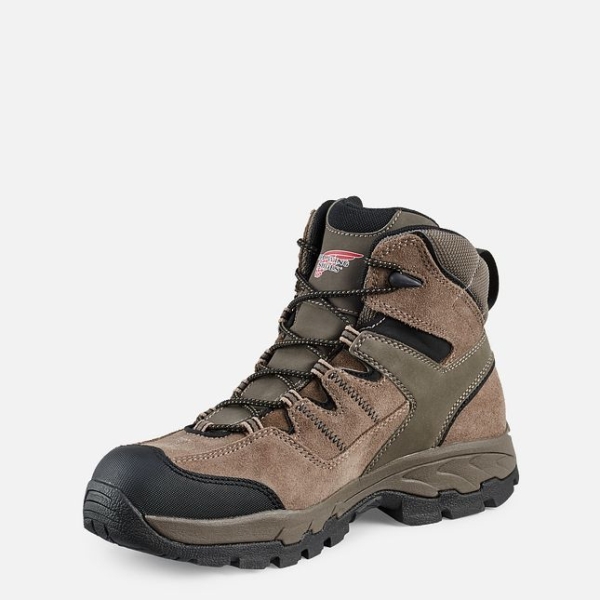 Grey Men's Red Wing Truhiker 6-inch Hiker Waterproof Shoes | IE53891LD