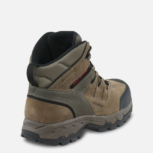 Grey Men's Red Wing Truhiker 6-inch Waterproof CSA Hiker Work Boots | IE31068VF