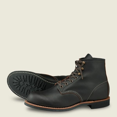 Black Men's Red Wing Blacksmith 6-Inch Boot Heritage Boots | IE63418AB